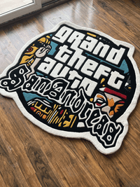 GTA San Andreas Logo Hand Tufted Rug