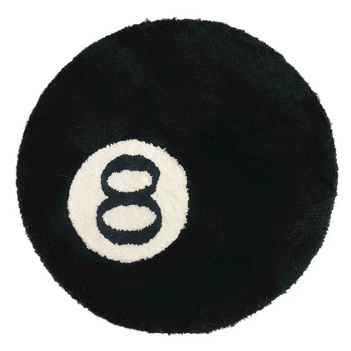 BILLIARD 8 BALL RUG