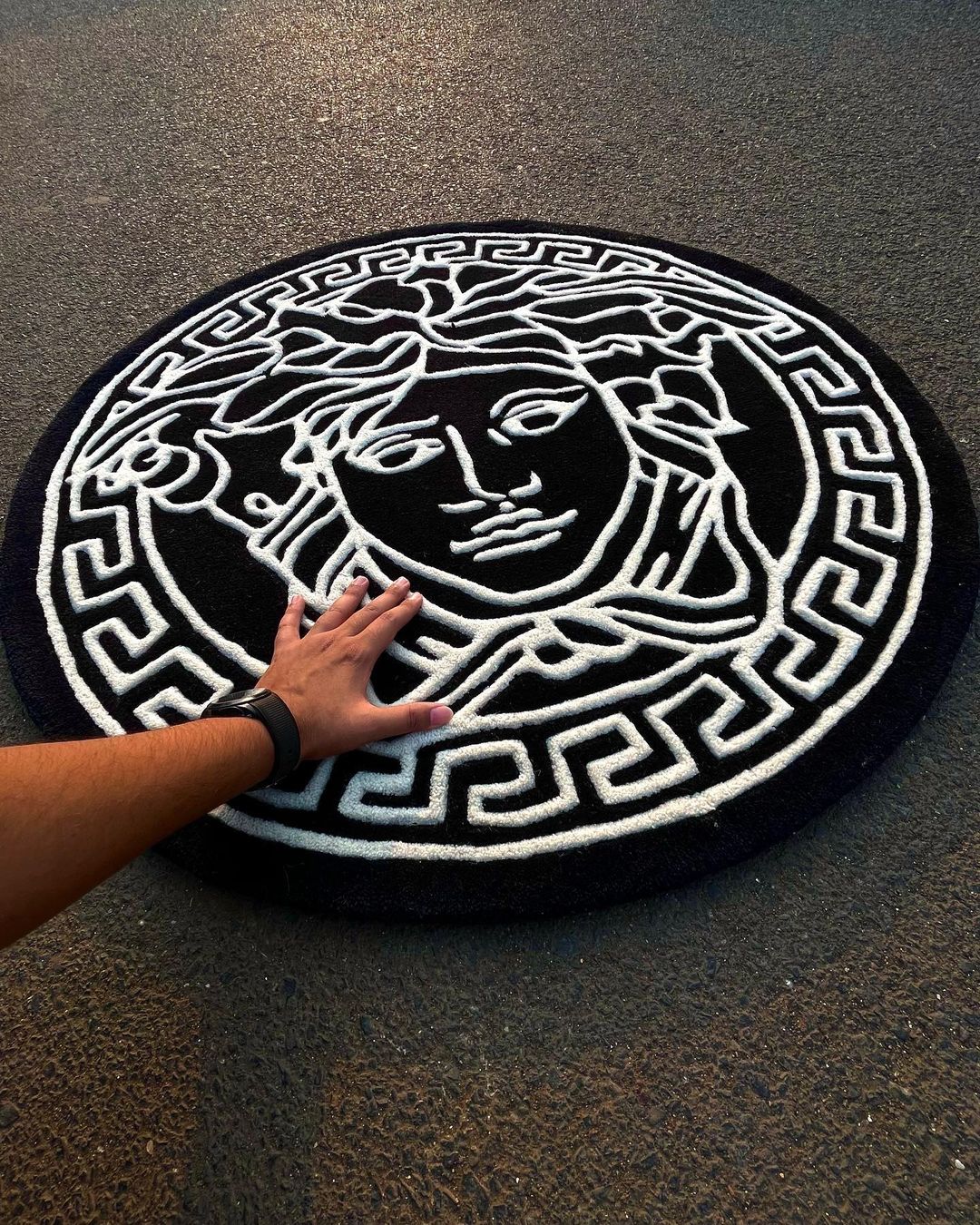 Versace Inspired Rug