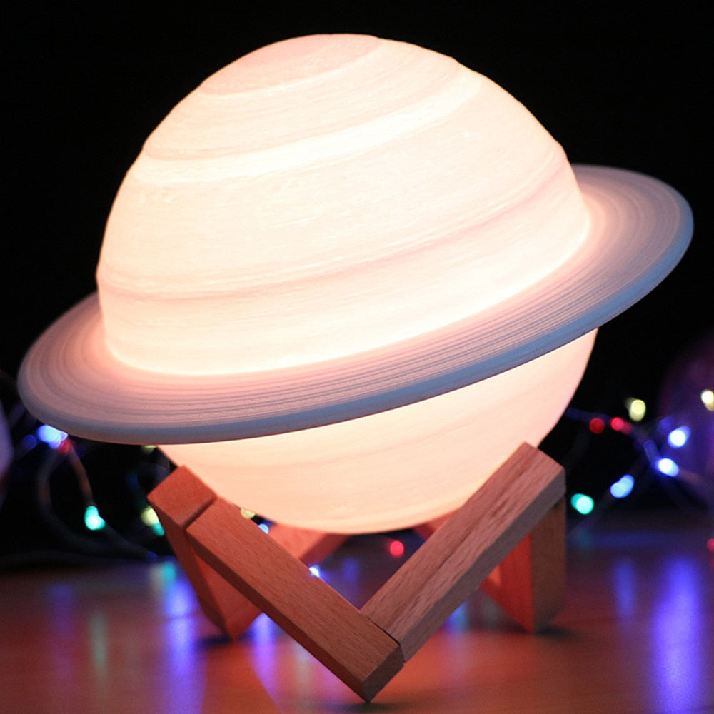Colour Changing Satrum Lamp