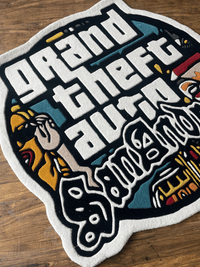 GTA San Andreas Logo Hand Tufted Rug