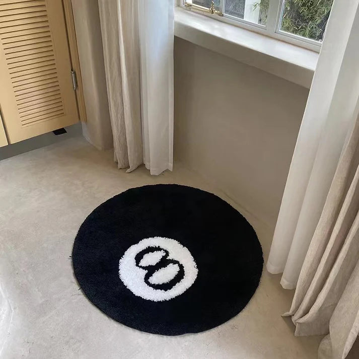 BILLIARD 8 BALL RUG
