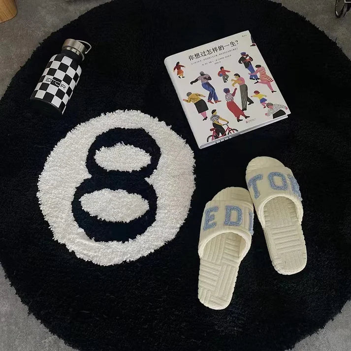 BILLIARD 8 BALL RUG