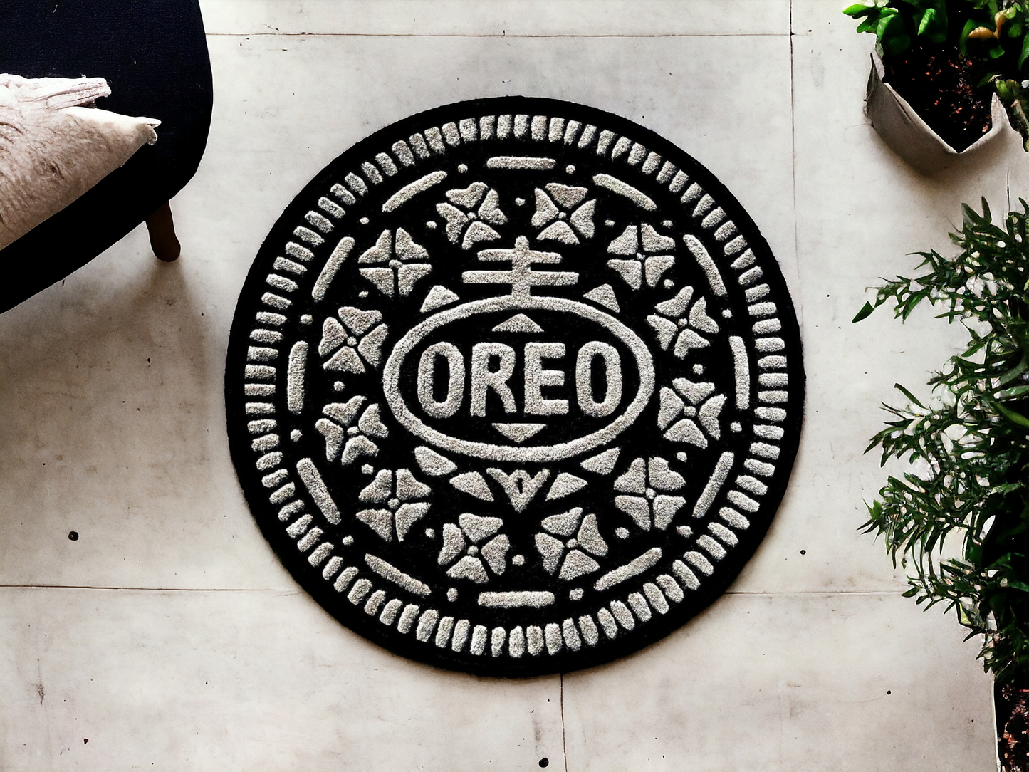Oreo Biscuit Rug