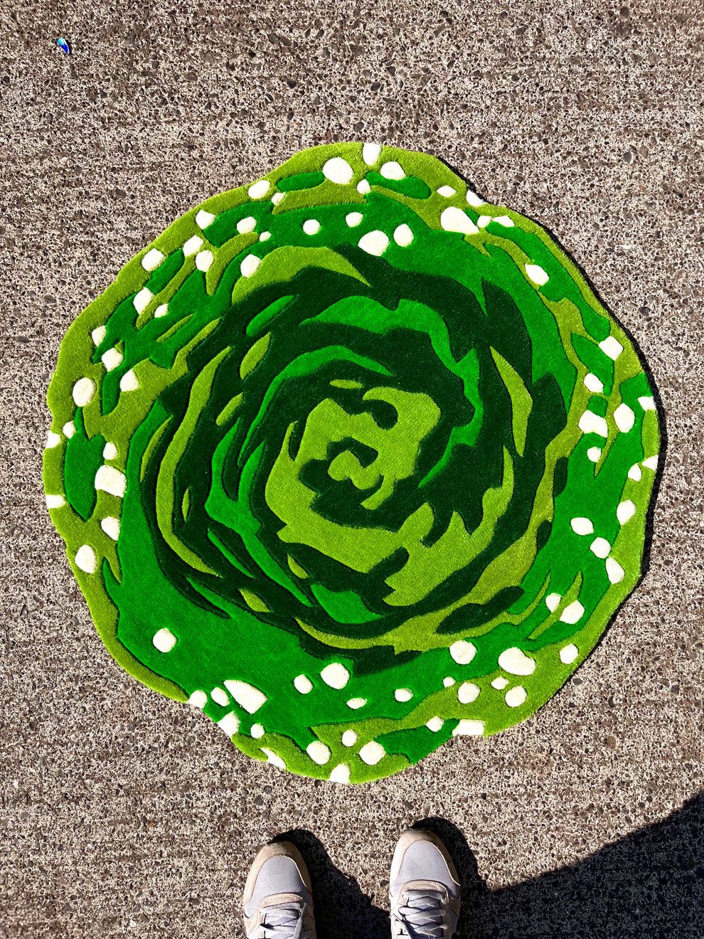 Rick And Morty Portal Rug